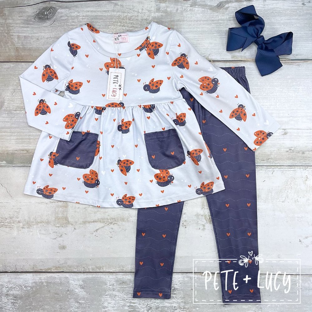 Ladybug Pant Set